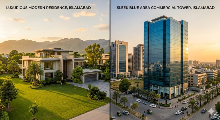 Residential vs Commercial Property in Islamabad Which Investment Actually Wins