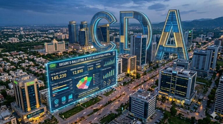 CDA Extends NADRA E-Balloting Agreement A Positive Boost for Real Estate Growth in Islamabad